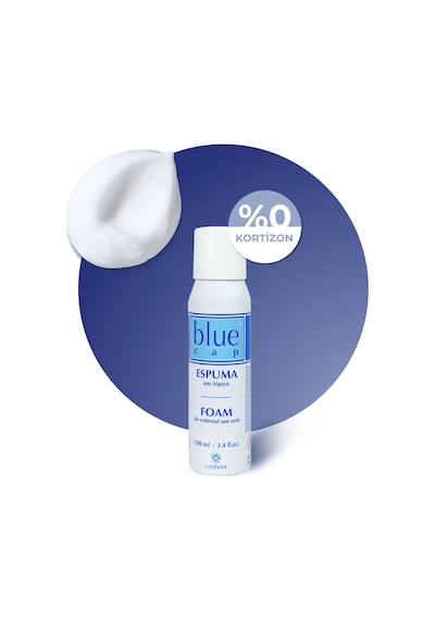 Blue Cap Kuru Cilter İçin Kortizonsuz Nemlendirici Köpük Krem 100 ML