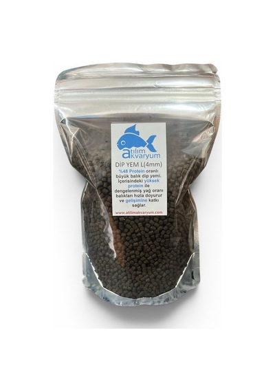 Proteinli Büyük Balık Dip Yemi 4mm 1 Kg