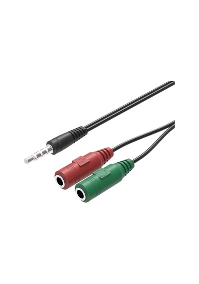 Kulaklik Mikrofon Ayirici 3.5Mm 4745A Splitter Switch Dönüştürücü