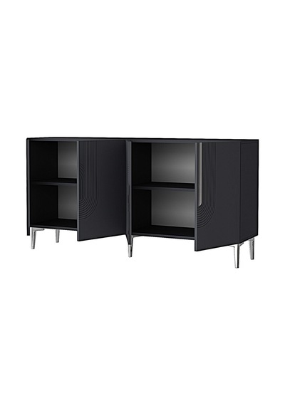 Ka1516 Meyra Konsol Ve Tv Sehpası 150cm Antrasit-silver