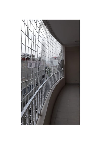 Balkon Güvenlik Ağları 6 MM İp Kalınlığı 10 CM x 10 CM Göz Aralığı