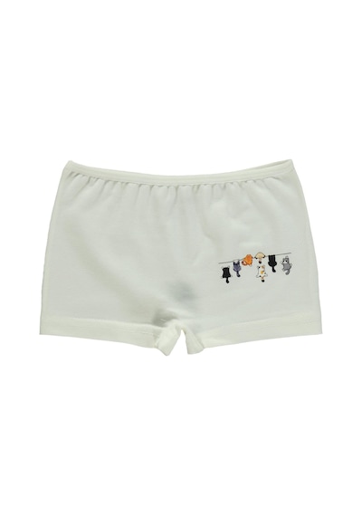 Artı Çorap-kare Tekstil Artı Çorap Catler 2'li Kız Boxer - Standart Çok Renkli