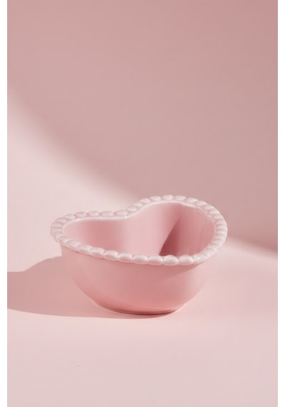 Karaca Pink Love Porselen Çerezlik Pembe 11,2 Cm Pembe