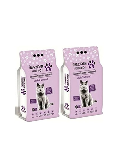 10 Lt Lavanta Kokulu Kedi Kumu, Magic Sand, 2 Adet