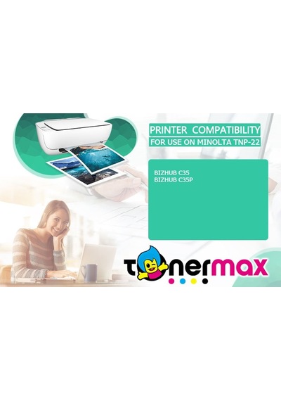 Konica Minolta TNP-22 Uyumlu Toner Siyah / Bizhub C35 / C35P