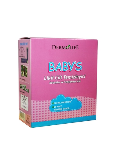 Dermolife Baby'S Likit Cilt Temizleyici Set