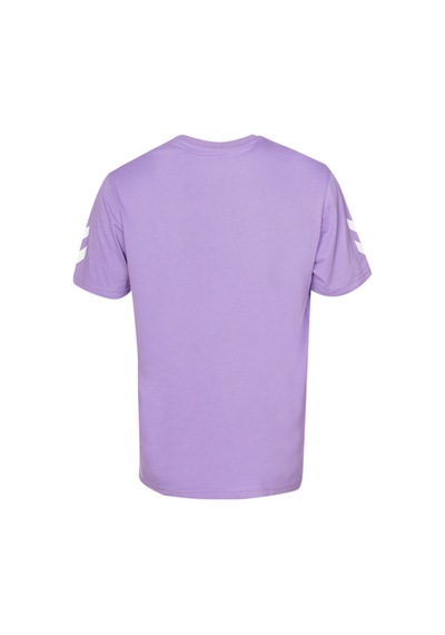 Hummel Elemental Chevron Cotton Tee Kısa Kollu Tişört 911946-3848 Mor