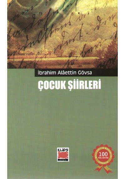 Çocuk Şiirleri - İbrahim Alaettin Gövsa - Elips Kitapları