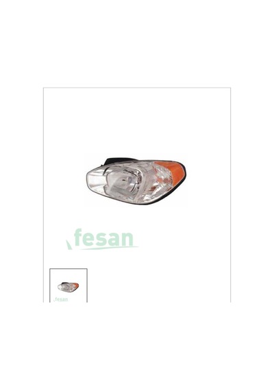 Hyundaı Accent Era 2006-2011 Sol Motorlu Sarı Sinyalli Far