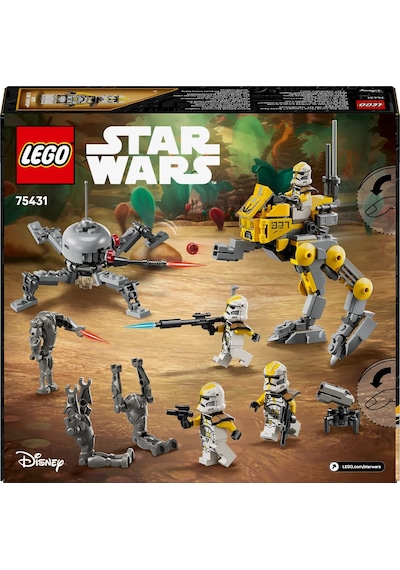 LEGO® Star Wars: Sith’in İntikamı 327. Star Corps Klon Trooper Savaş Paketi 75431 - 7 Yaş ve Üzeri Çocuklar için Oyuncak Yapım Seti (258P)