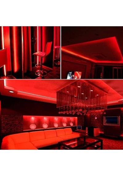 25 Metre Noas Yl42 5004 Dış Mekan 120 Çipli 12v Neon Led Kırmızı