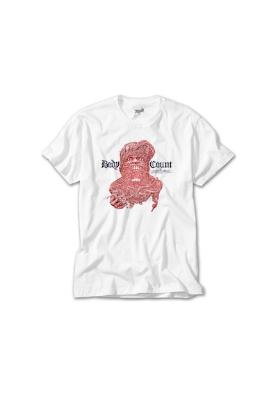 Body Count Carnivore Beyaz Tişört Beyaz