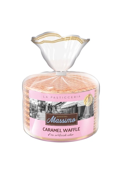 Chacha Home Massimokaramel Waffle Poşet 252gr