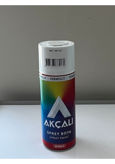 Mat Beyaz 501 Alüminyum-ahşap-plastik-demir-metal-sprey Boyama 400 Ml 501-mat Beyaz