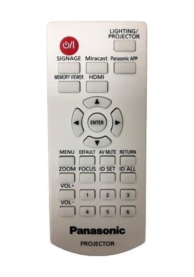 Panasonic Projektör Projeksiyon  Kumandası