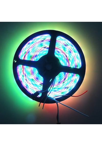 Sunlight Magic Dmx Akan Şerit Led 3 Çip Rgb 5 Metre Uzaktan Kuman