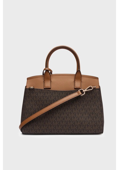 Michael Kors Logolu Çıkarılabilir Askılı Çanta 30t6gx7s1b252 Kadın Çanta 30t6gx7s1b 252 Kahve