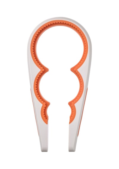 IKEA Uppfylld Kavanoz Açacağı - Beyaz / Turuncu - 21 cm