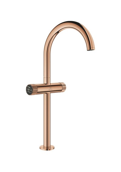 Grohe Atrio Private Collection Tek Delikli Lavabo Bataryası 1/2 Xl-boyut - 21142da0 Bakır