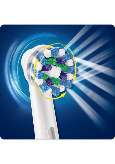 Oral-B Cross Action Clean&Maximiser Şarjlı Diş Fırçası Yedek Başl