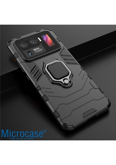 Xiaomi Mi 11 Ultra Batman Serisi Yüzük Standli Armor Kilif 492389306