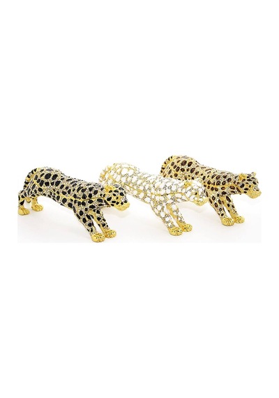 Swaroski Taşlı Leopar Alk2078 Evimdeyokyok