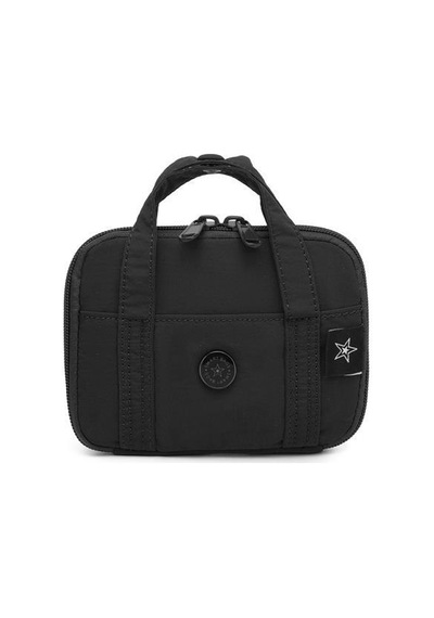 Smart Bags Mikro Poly Kumaş Askılı Mini Boy Kadın Cüzdanı 3346 Siyah