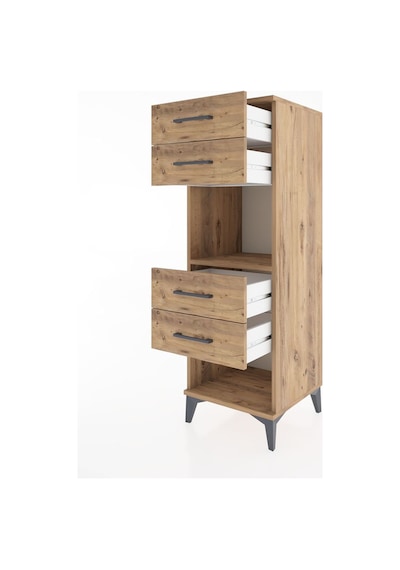 Hyperion Dolap Tek Raflı 4 Çekmeceli 44x44x134 Çam-çam Çam Hyperion Dolap Tek Raflı 4 Çekmeceli 44x44x134 Çam-çam Çam