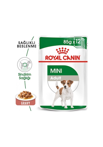 Royal Canin Mini Adult Soslu Yaş Yetişkin Köpek Maması 85 G