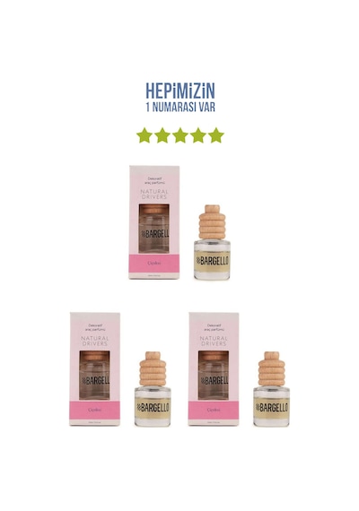 3x Çiçeksi Araç Parfümü 8ml Natural Place
