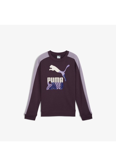 Puma T7 Crew Tr Çocuk Mor Sweatshirt Düz 626442 14896845 Puma T7 Crew Tr Çocuk Mor Sweatshirt Düz 626442 14896845