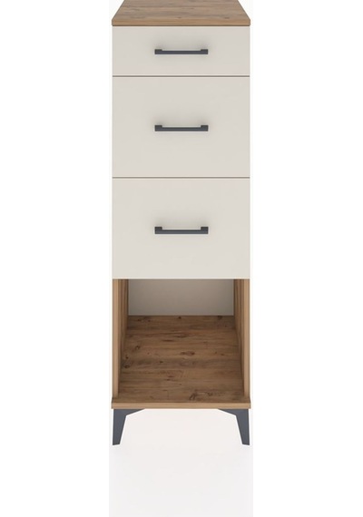 Hyperion Dolap 3 Çekmeceli 44x44x134 Çam-aytaşı Çam