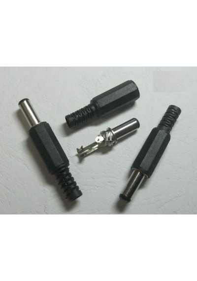 Dc Jack - 5.5X2.5 Mm - Erkek