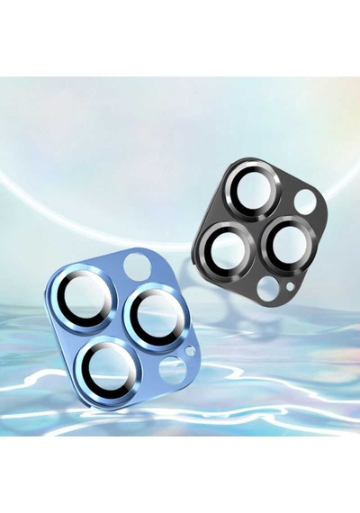 Apple Uyumlu   iPhone 13 Mini Cl-03 ​​​​Kamera Lens Koruyucu Metal Cam Kor