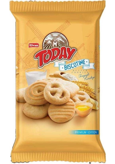Biscotime Tereyağlı Kurabiye 250 Gr. (1 Paket)