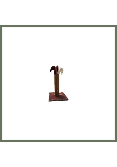 Bezos Kedi Tırmalama Tahtası 70 Cm Bordo Bezos1