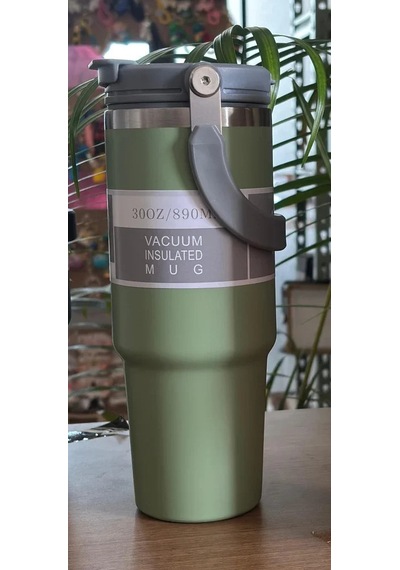 Termos 900 Ml Pipetli Termos Bardak 5570 Sarı