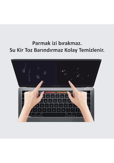 Macbook Pro 16.2 İnç M2 M3 M4 Uyumlu Mat Anti Glare Ekran Koruyucu Yansıma Önleyici Göz Yormaya
