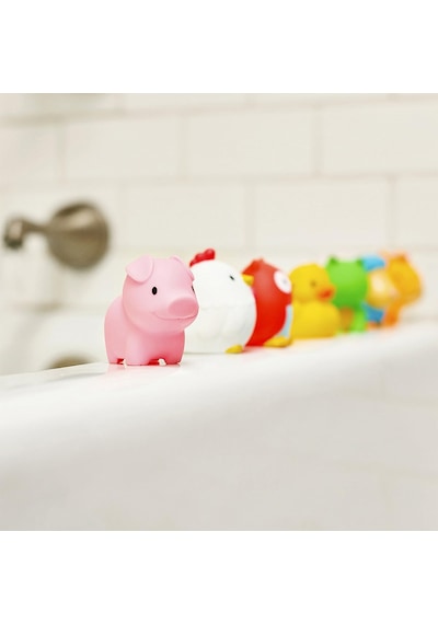 Çiftlik Hayvanları İle Banyo Fışkıtrmaları 8li Paket