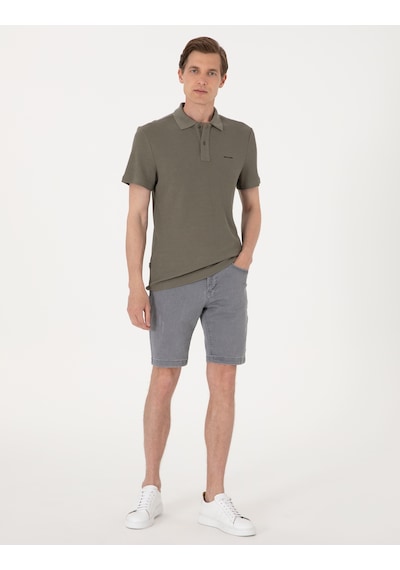 Pierre Cardin Erkek Haki Tişört 50309946-vr027 Haki