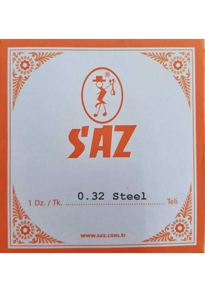 ​Saz Stc32 Saz Teli Düzine 0.32