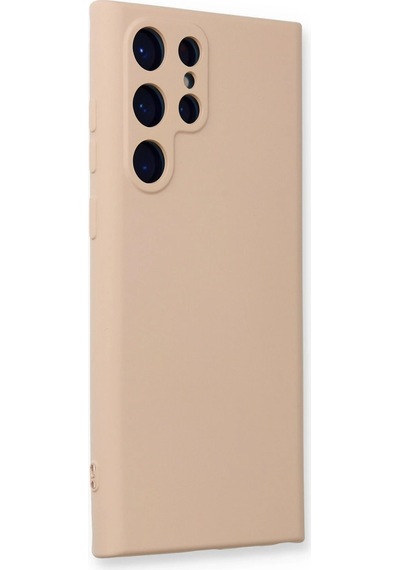 Newface - 824 - Samsung Galaxy S24 Ultra Kılıf Nano İçi Kadife Silikon - Edntrend - - Pudra