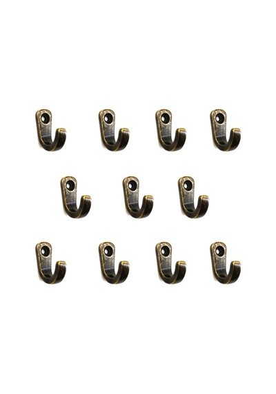 Hubrendy Kargo Tekli Bijuteri, Dekor Askısı - Antik, 100 Adet, 10x18x22 Mm 16063626