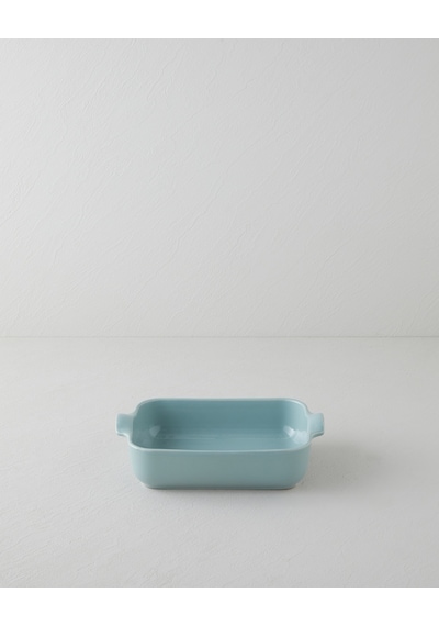 English Home Hecha Seramik Dikdörtgen Fırın Kabı 25 Cm Biberiye Yeşili Biberiye Yeşili