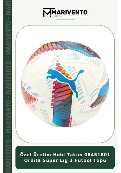 Özel Üretim Hobi Takım 08451801 Orbita Süper Lig 2 Futbol Topu Çok Renkli
