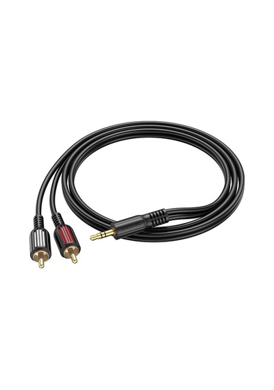 Kablo Aux Audio 3.5mm To Çift Rca Aux Standart Ses Kablosu 3.5mm Kulakık Çıkışlı Tablet Bilgisayar Telefon Ve Mp3