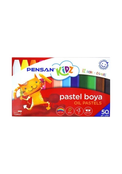 Kidz Pastel Boya 12 Renk Pe98060pb12r Diğer