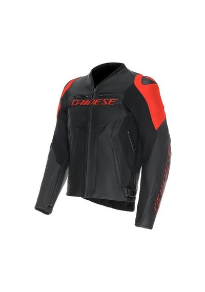 Dainese Racing 5 Black Red Fluo Deri Mont Renkli