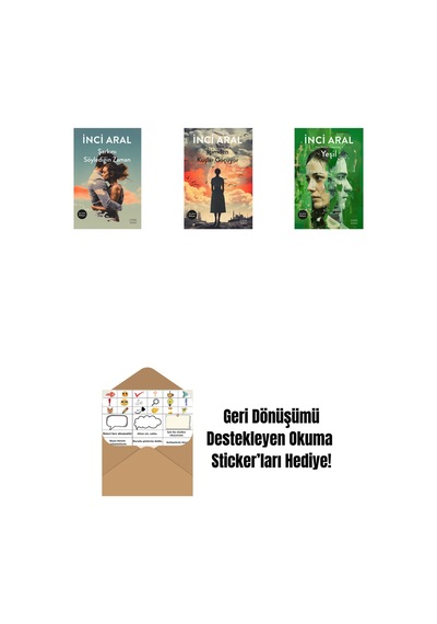 Şarkını Söylediğin Zaman + İçimden Kuşlar Göçüyor + Yeşil + Okuma Sticker'ları