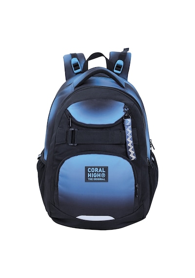 Coral High Renk Geçişli Dört Bölmeli Okul Sırt Çantası 24432 Pembe